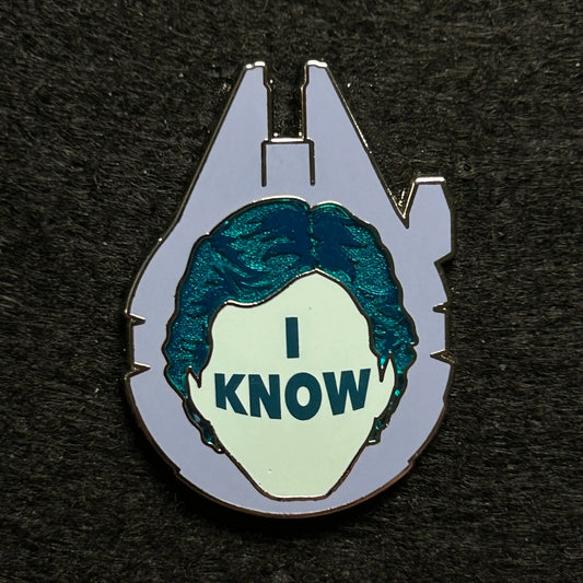 2023 - Han Solo - I Know - Star Wars - Disney Pin
