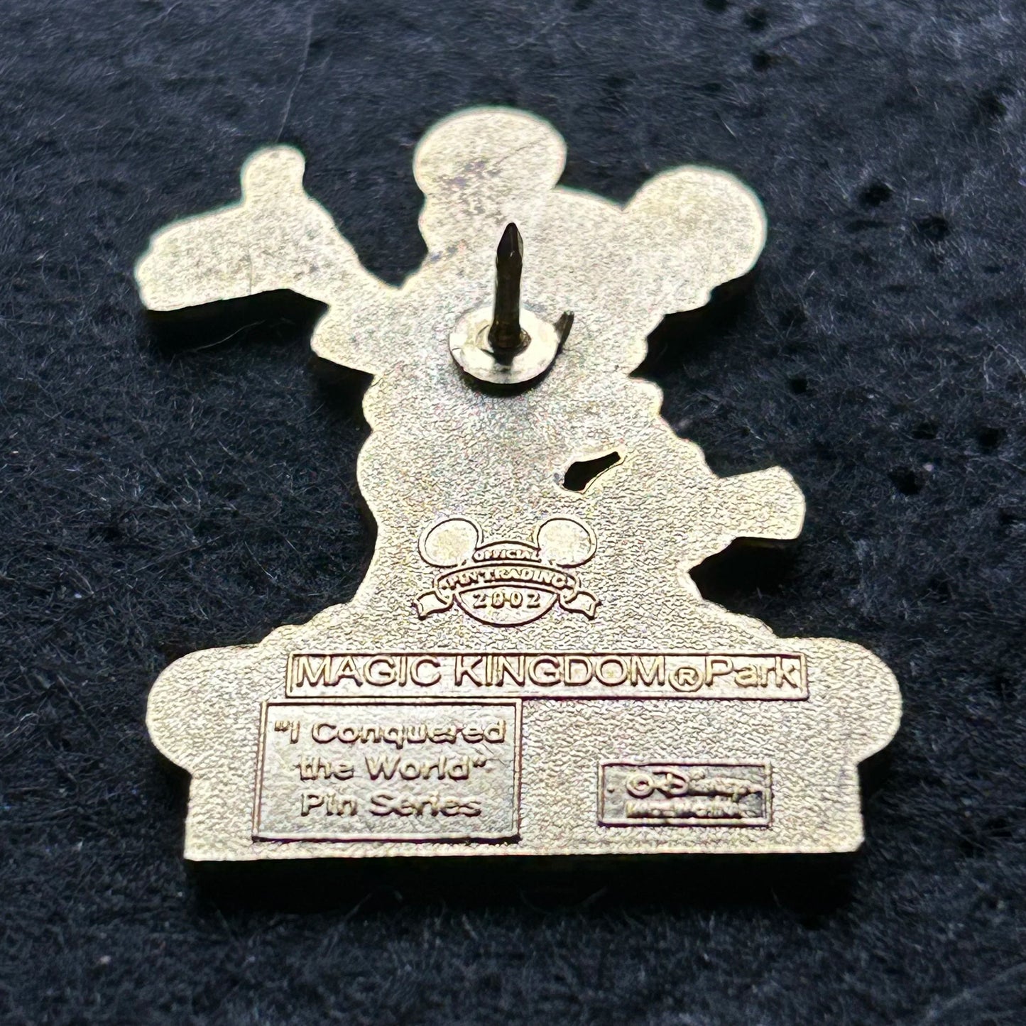 2002 - Mickey Mouse - I conquered the World - Magic Kingdom - WDW- Disney Pin