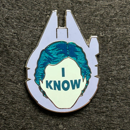2023 - Han Solo - I Know - Star Wars - Disney Pin