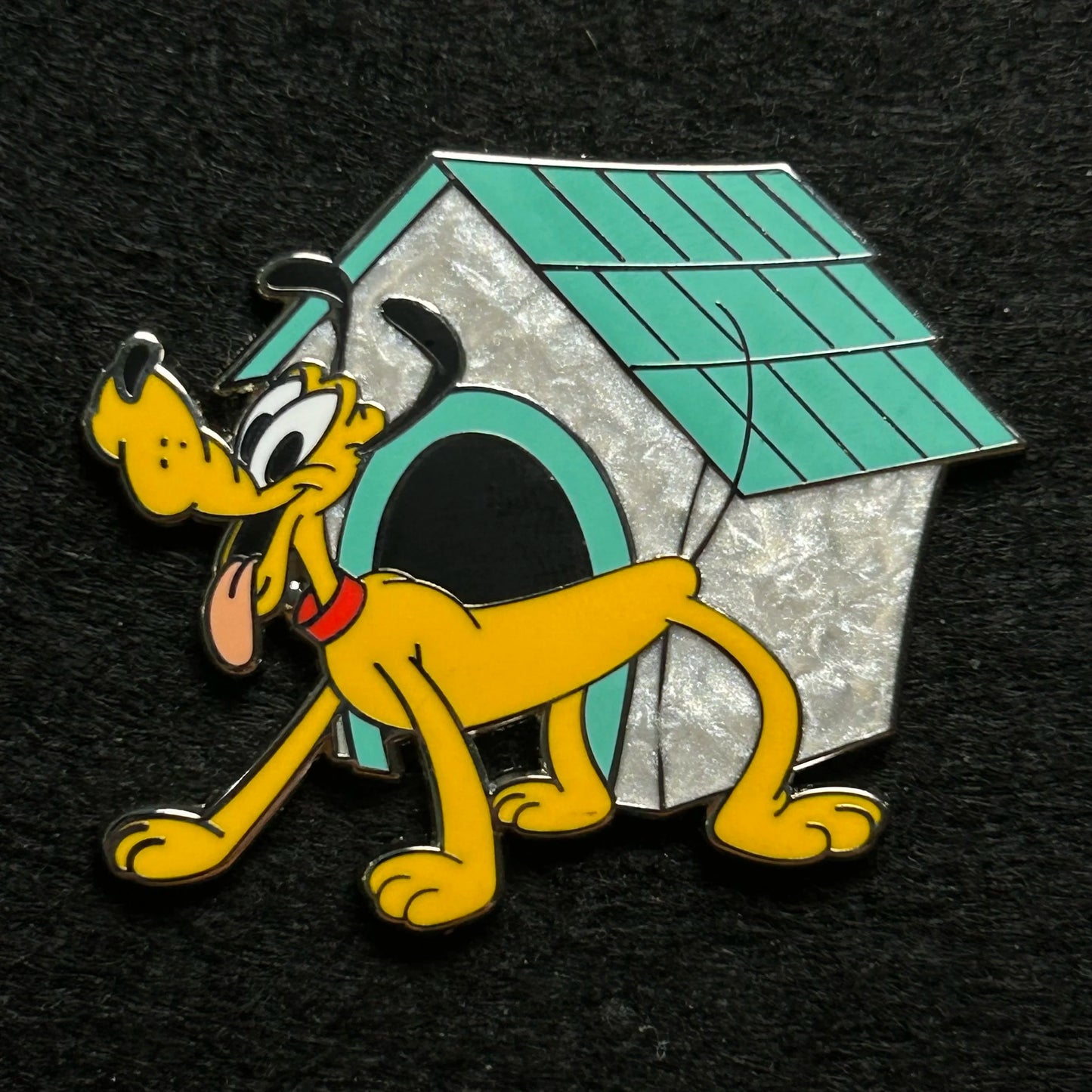 2025 - Pluto Standing Outside Doghouse - Disney Pin