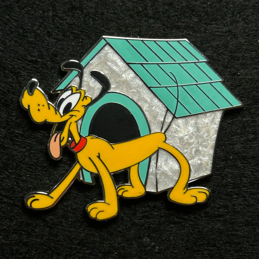 2025 - Pluto Standing Outside Doghouse - Disney Pin