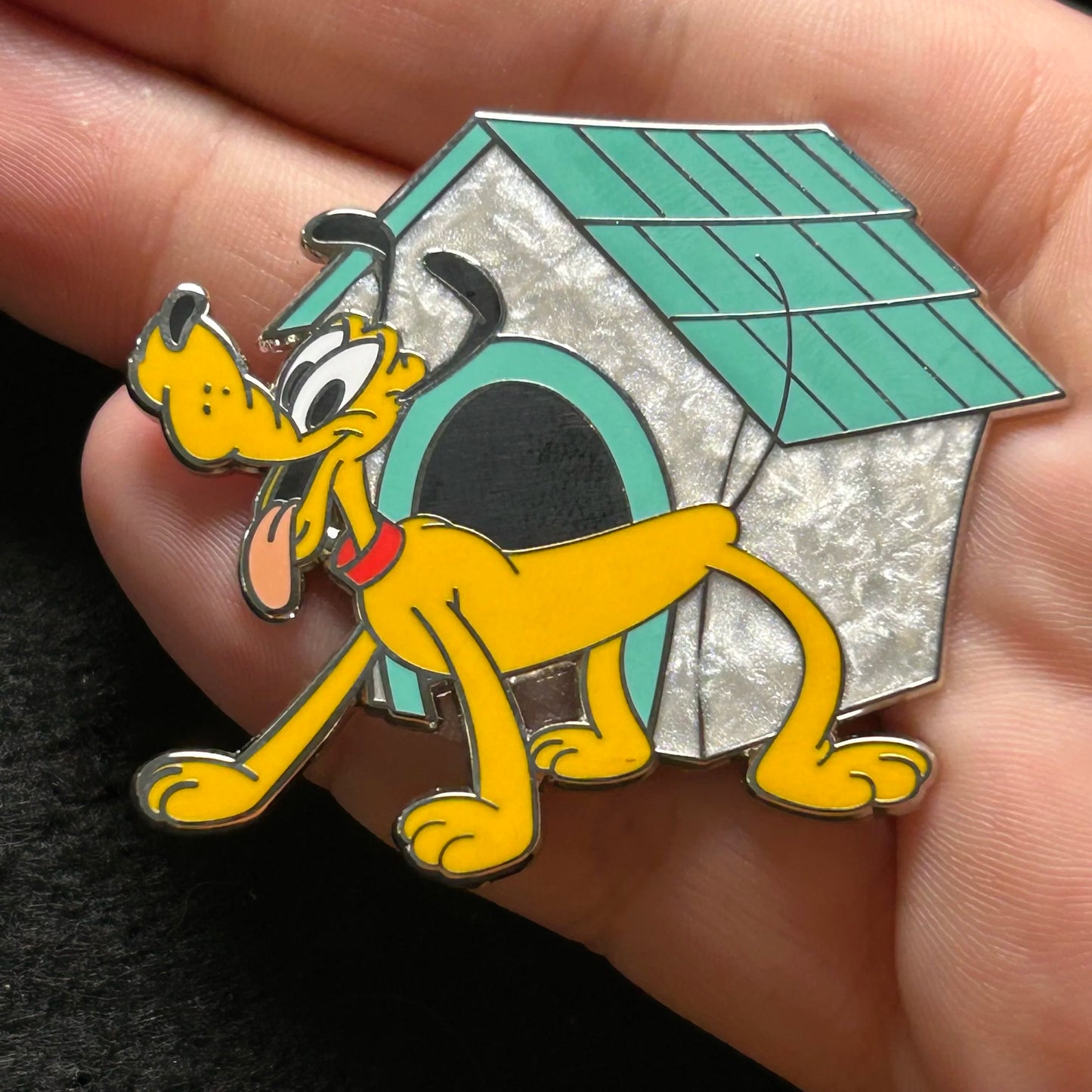 2025 - Pluto Standing Outside Doghouse - Disney Pin