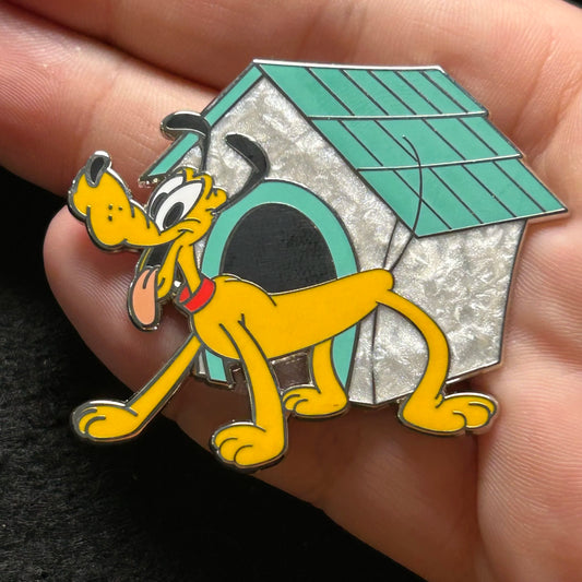 2025 - Pluto Standing Outside Doghouse - Disney Pin