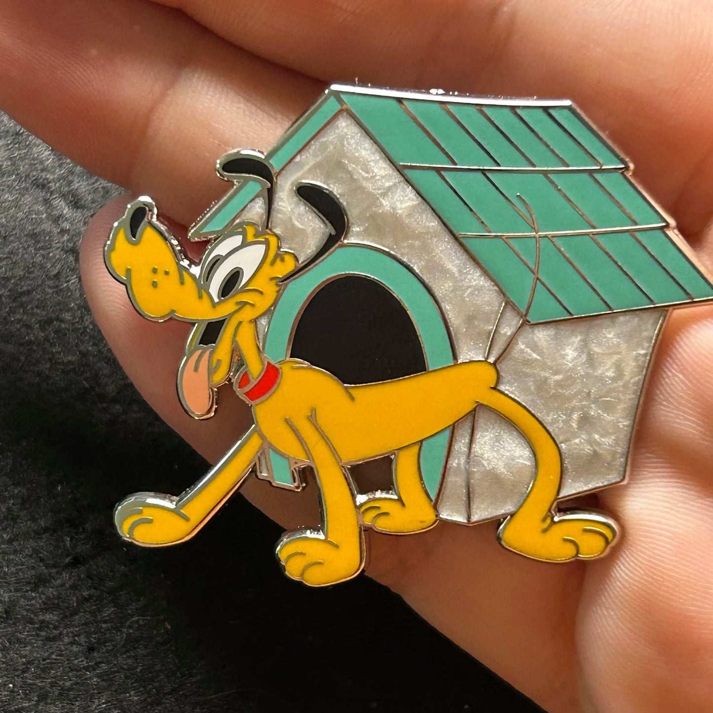 2025 - Pluto Standing Outside Doghouse - Disney Pin