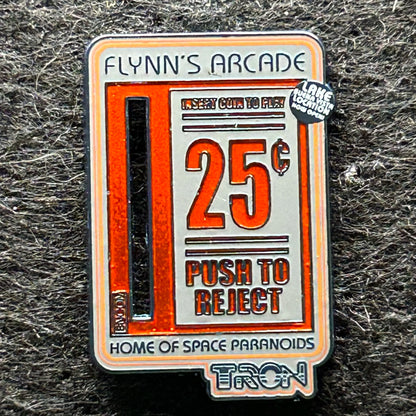 2023 - TRON - Flynn’s Arcade - 25c - Enter Coin to Play - Disney Pin