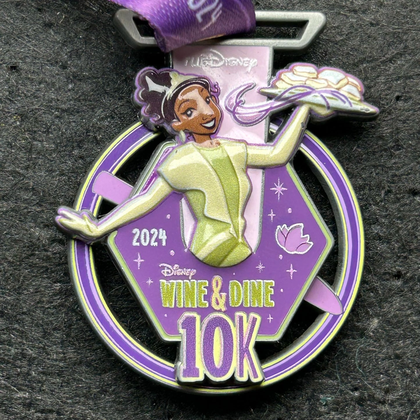 2024 - Tiana - 10K - Wine and Dine - runDisney - LE 4,200 - Disney Pin