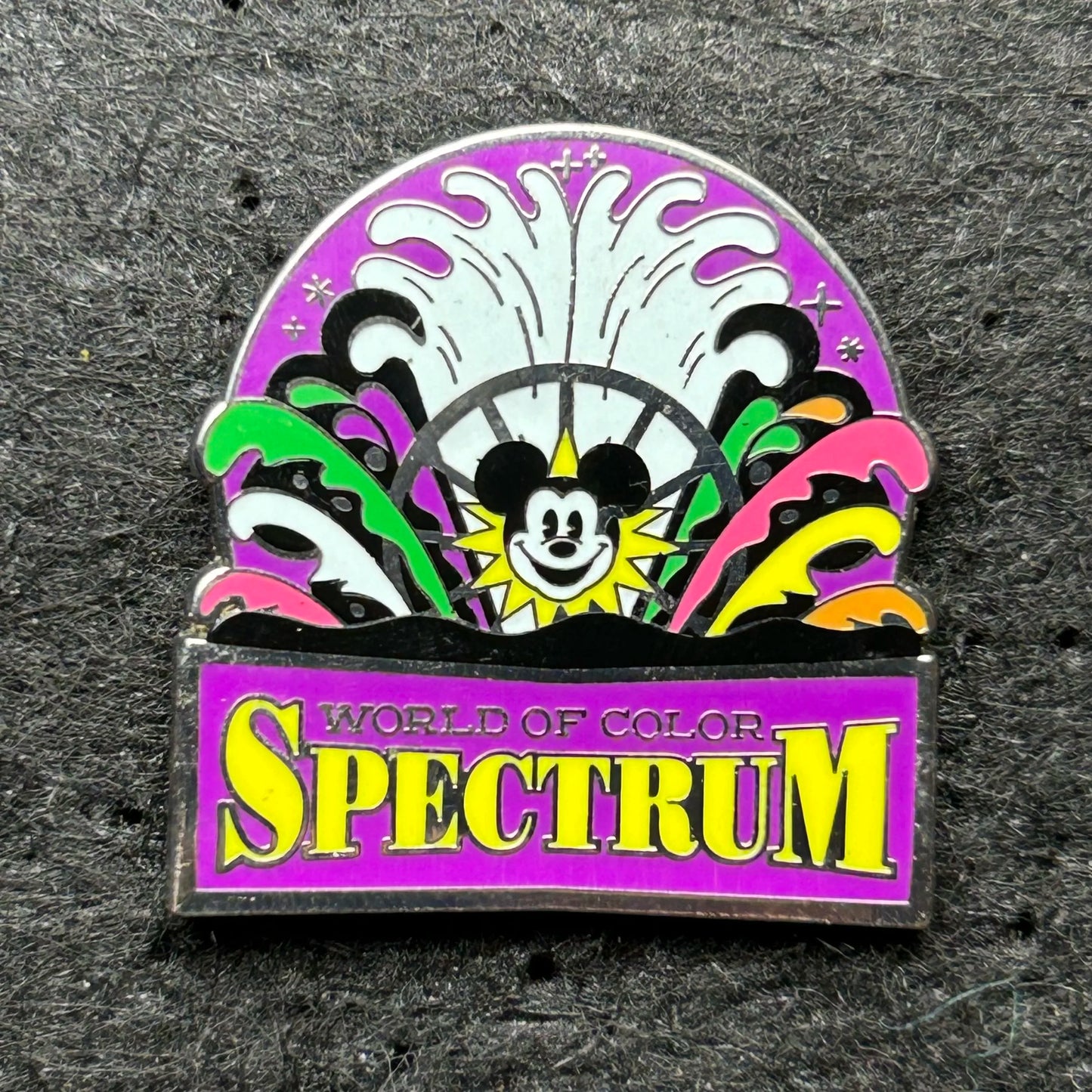2016 - Mickey Mouse - World Of Color - Spectrum - Disney Pin