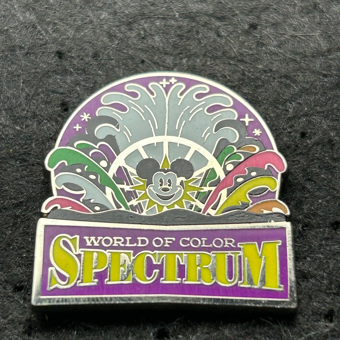2016 - Mickey Mouse - World Of Color - Spectrum - Disney Pin