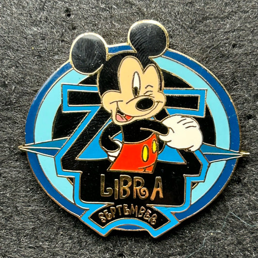 September - Mickey Mouse - Libra - The Scales - LE 5,000 - Disney Pin