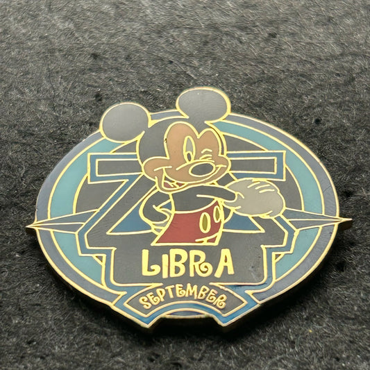 September - Mickey Mouse - Libra - The Scales - LE 5,000 - Disney Pin