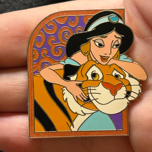 2004 - Raja and Jasmine - Aladdin - Disney Pin