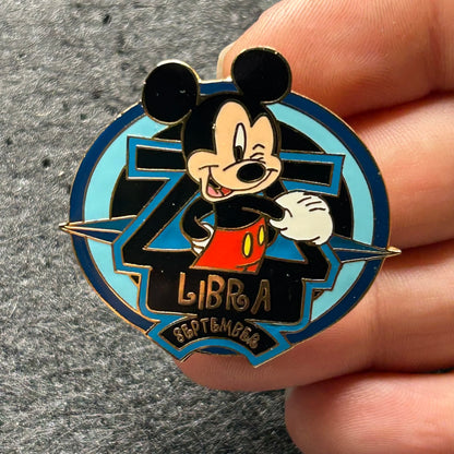 September - Mickey Mouse - Libra - The Scales - LE 5,000 - Disney Pin