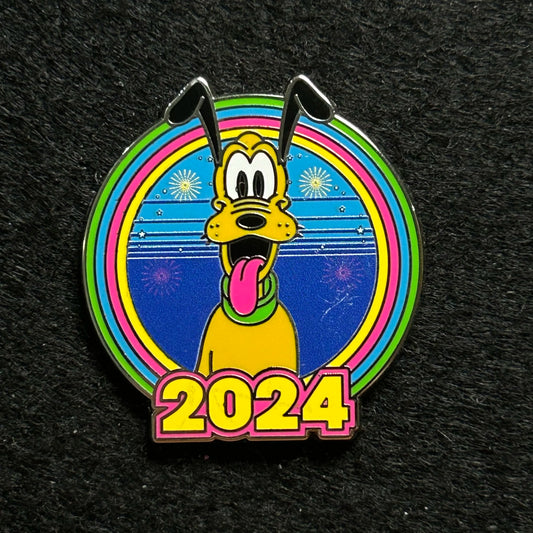 2024 - Pluto - Dated - 2024 Starter Series - Disney Pin