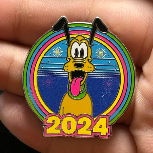 2024 - Pluto - Dated - 2024 Starter Series - Disney Pin