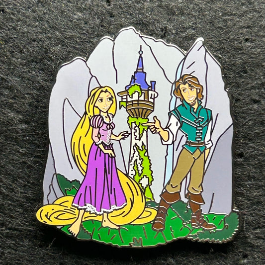 2025 - Rapunzel and Flynn Rider - Tangled - Starter Series - Disney Pin