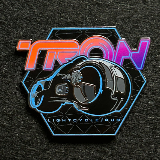 2025 -  Tron Lightcycle - Hexagonal Background - Tron Lightcycle/Run