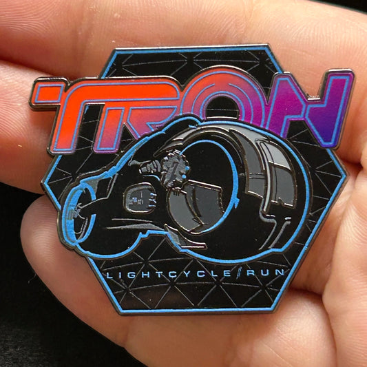 2025 -  Tron Lightcycle - Hexagonal Background - Tron Lightcycle/Run
