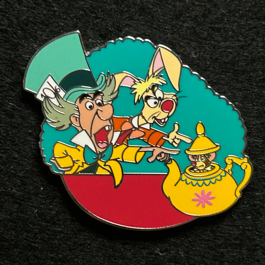 2025 - Mad Hatter with March Hare and Doormouse - Alice In Wonderland - Disney Pin