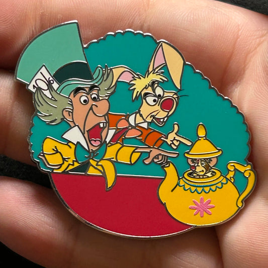 2025 - Mad Hatter with March Hare and Doormouse - Alice In Wonderland - Disney Pin