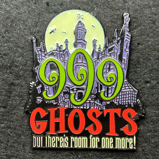 2004 - Haunted Mansion - 999 - GITD - Disney Pin