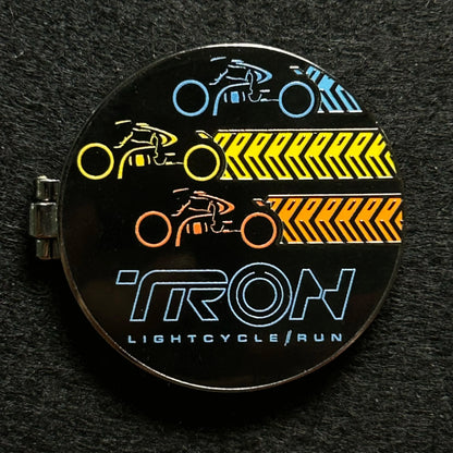2025 - Tron Lightcycle/Run Logo - Hinge - Disney Pin