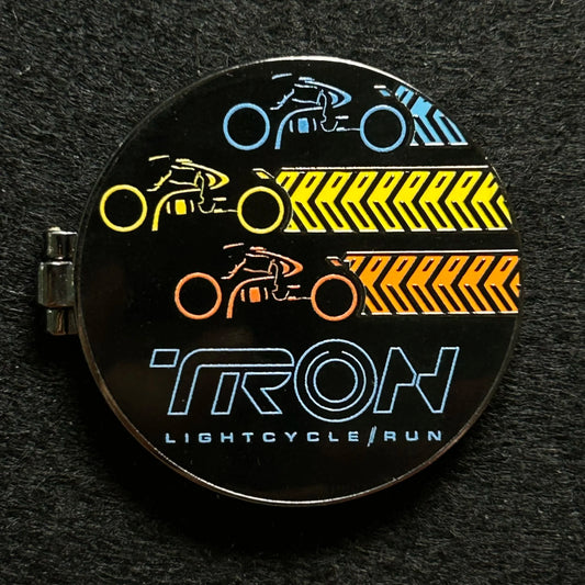 2025 - Tron Lightcycle/Run Logo - Hinge - Disney Pin