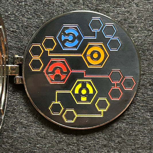 2025 - Tron Lightcycle/Run Logo - Hinge - Disney Pin