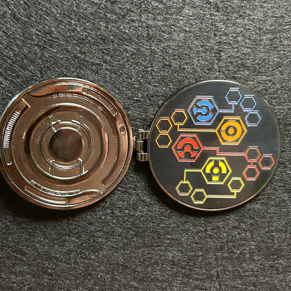 2025 - Tron Lightcycle/Run Logo - Hinge - Disney Pin