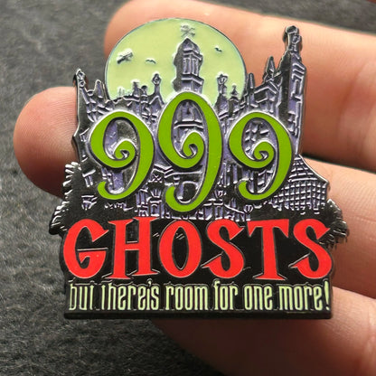2004 - Haunted Mansion - 999 - GITD - Disney Pin