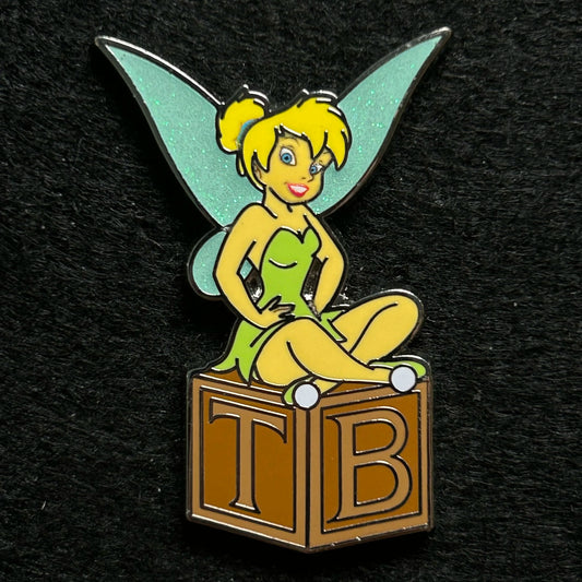 2022 - Tinkerbell on Letter Block - Peter Pan - Disney Pin