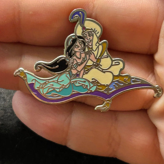 Aladdin and Jasmine Riding Carpet - Aladdin - Disney Pin