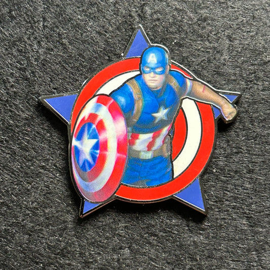 2023 - Captain America Holding Shield - Marvel - Disney Pin