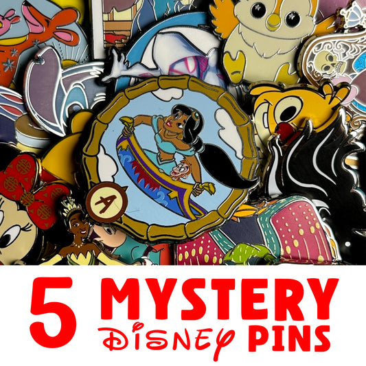 Bulk Disney Pin Lot (5 Pins)