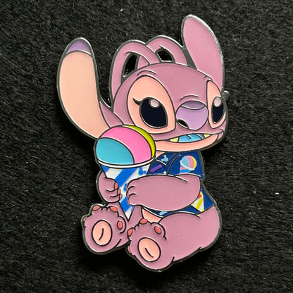 2024 - Angel With Snowcone - Lilo And Stitch - Stitch Attacks Snacks -  LR - Disney Pin