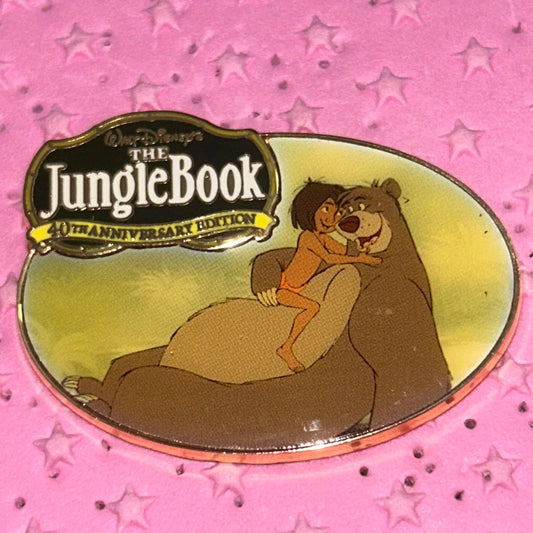 2007 - Baloo and Mowgli - Jungle Book - DVD Disney Pin