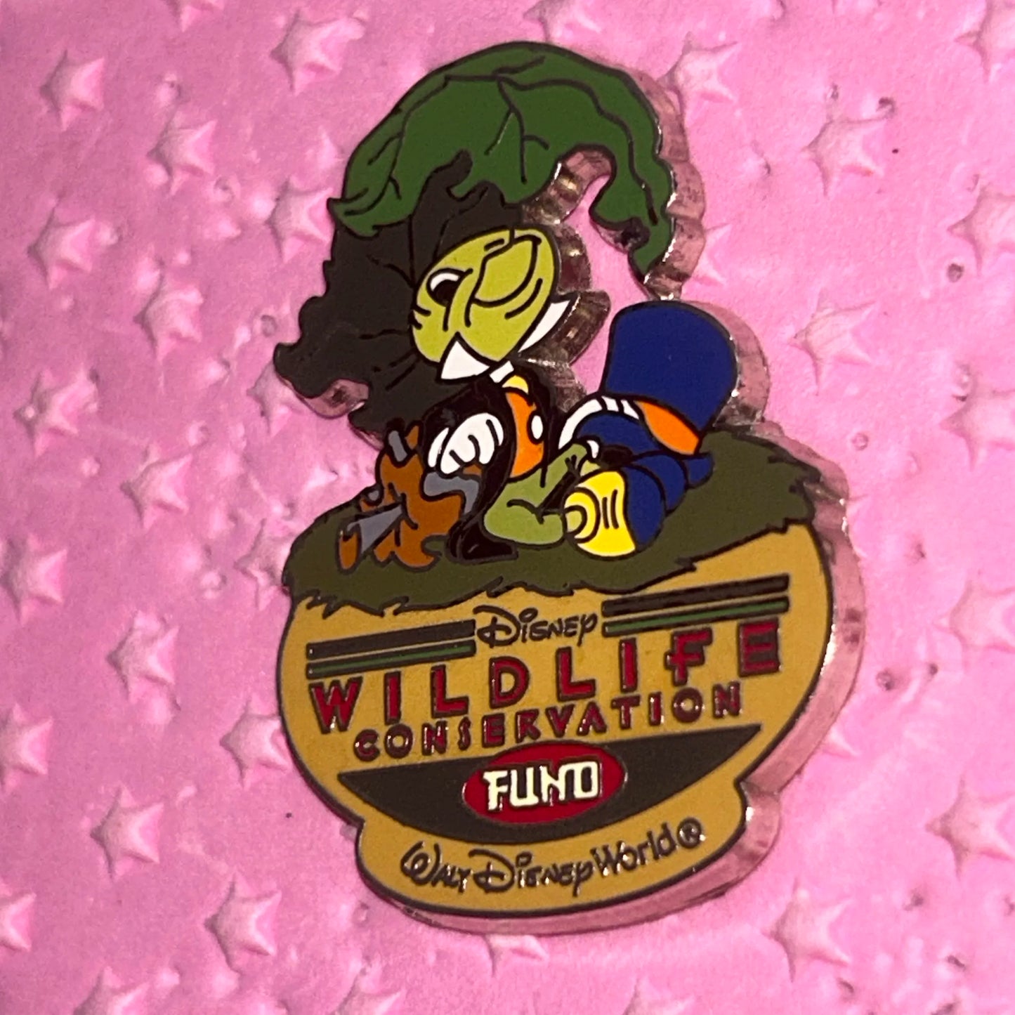 2005 - Jiminy Cricket - Wildlife Conservation Fund - Disney Pin