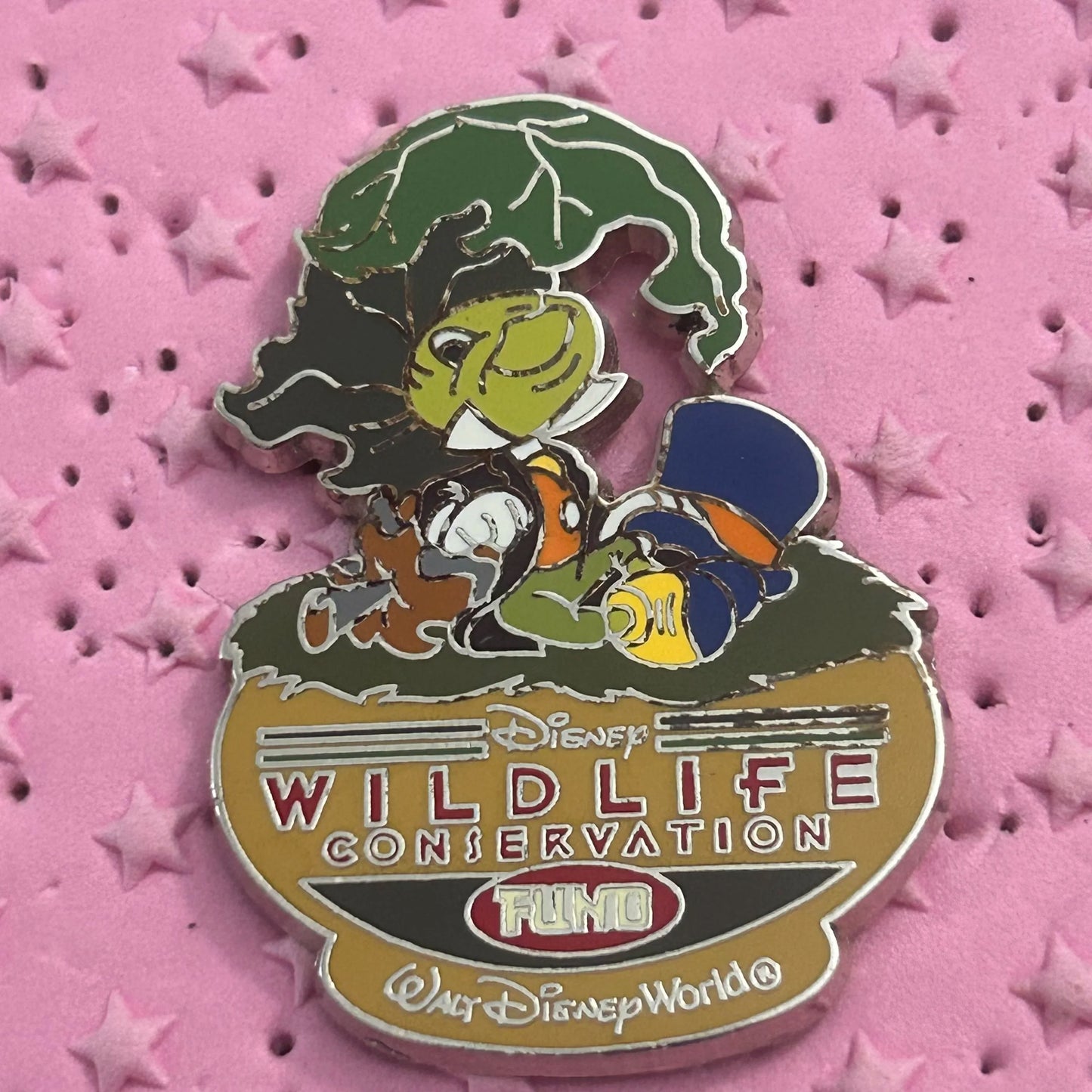 2005 - Jiminy Cricket - Wildlife Conservation Fund - Disney Pin