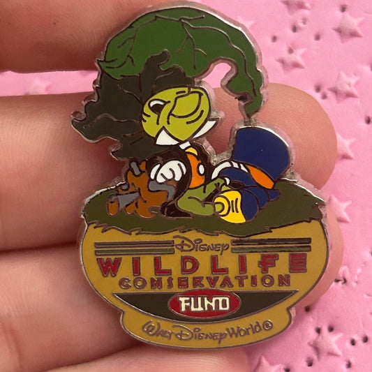 2005 - Jiminy Cricket - Wildlife Conservation Fund - Disney Pin