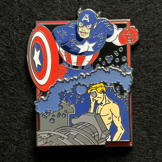 2025 -  Captain America - Superhero Transformation Series - LE 3,750 - Disney Pin