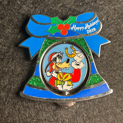 2019 - Goofy - Saratoga Springs - Holiday Bell - Ornament Series - LE 1,500 - Disney Pin