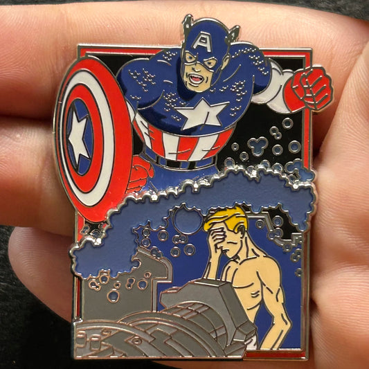 2025 -  Captain America - Superhero Transformation Series - LE 3,750 - Disney Pin