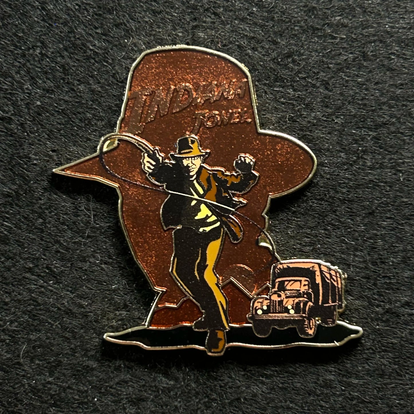 2024 - Indiana Jones Holding Whip - Indiana Jones - Disney Pin