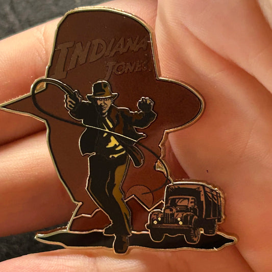 2024 - Indiana Jones Holding Whip - Indiana Jones - Disney Pin