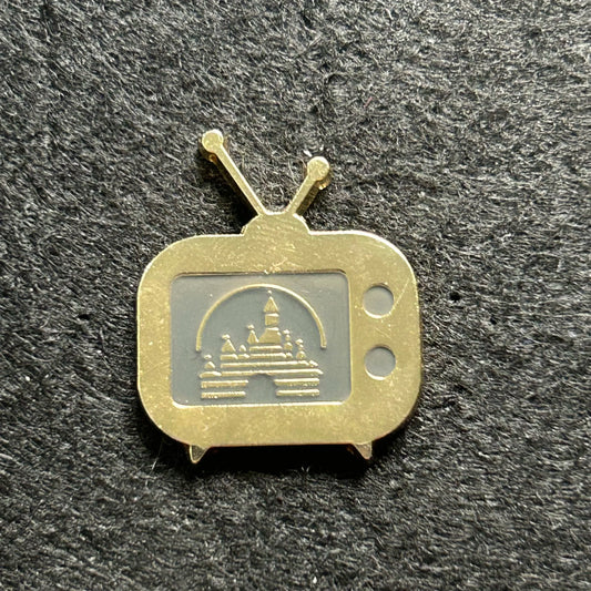 Tiny - Disney Flair Collection - TV With Cinderella Castle - Disney Pin
