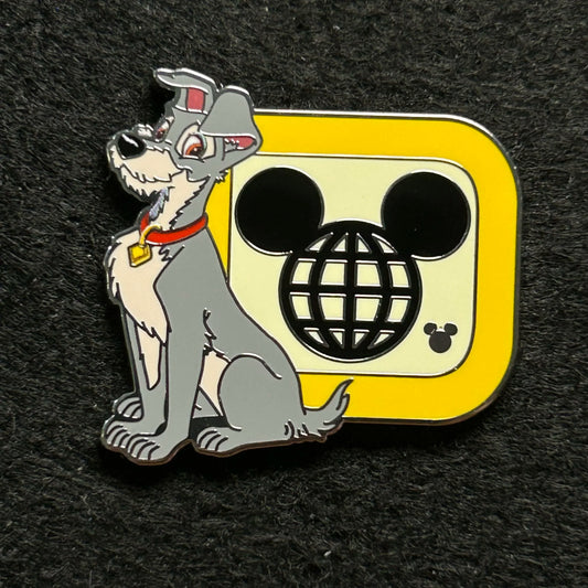 2025 - Tramp - WDW D Hidden Mickey Series - Disney Pin