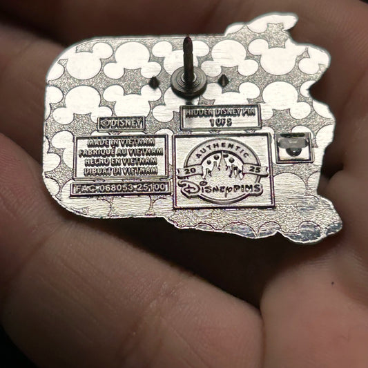2025 - Tramp - WDW D Hidden Mickey Series - Disney Pin