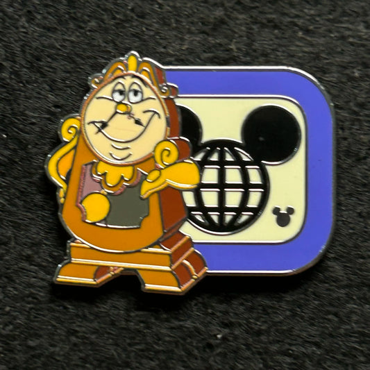 2025 - Cogsworth - Beauty And The Beast - WDW D’s - Hidden Mickey - Disney Pin