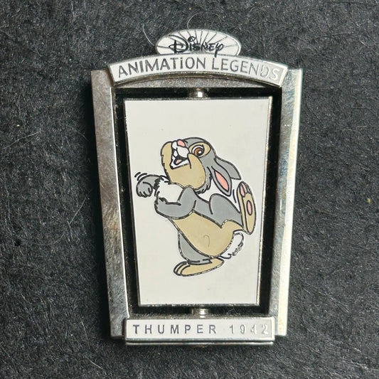 2002 - Thumper 1942 - Bambi -  LE 5,000 - Animation Legends - Spinner - Disney Pin