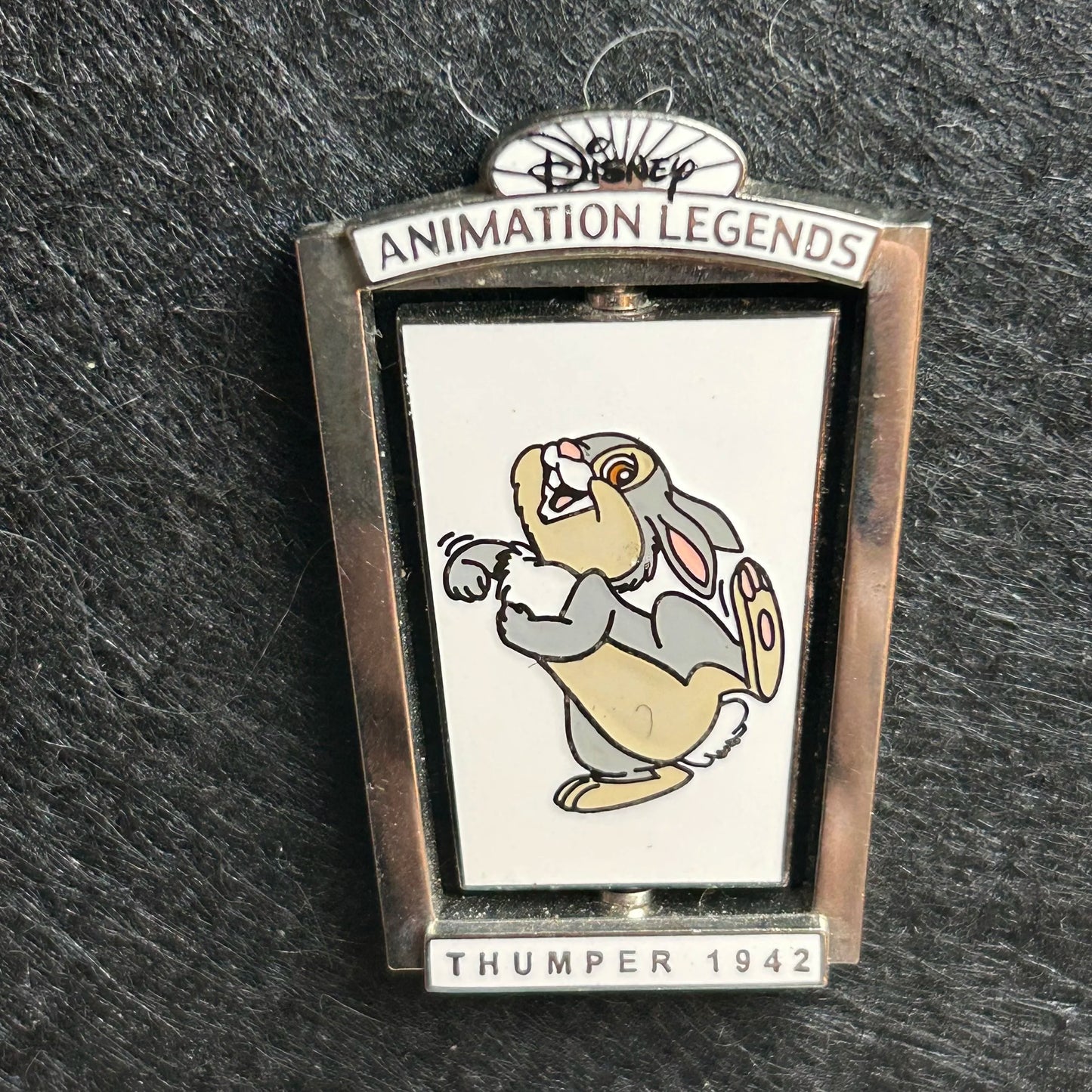 2002 - Thumper 1942 - Bambi -  LE 5,000 - Animation Legends - Spinner - Disney Pin