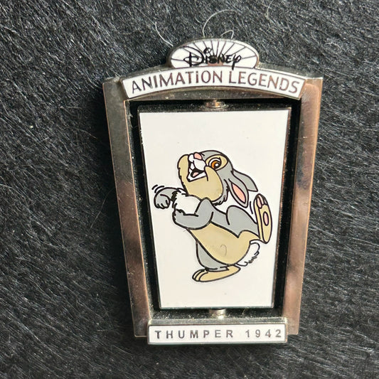 2002 - Thumper 1942 - Bambi -  LE 5,000 - Animation Legends - Spinner - Disney Pin